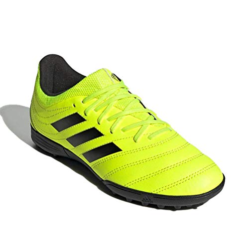 Mddzqx123123 Club de Fútbol Fanáticos Del Fútbol Partido de Fútbol Entrenamiento de Fútbol Copa Del Mundo Grapas Hierba Zapatos de Fútbol, MDD, Amarillo fluorescente, 38