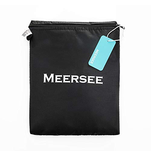 Meersee Funda Protectora de Parasol Funda Impermeable Universal para Parasoles con Pie y Sombrillas – Cubierta Resistente a la Intemperie para Iarasoles de Jardín