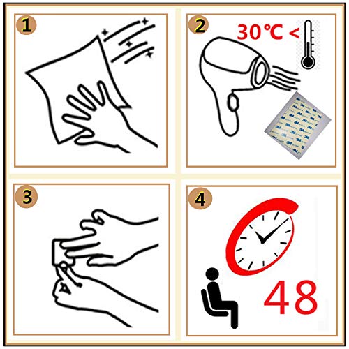 Meiyijia Porta Papel Higiénico, El Acero Inoxidable 304 Nunca se oxida, Fácil Instalación Sin Taladro, Incluye Adhesivo