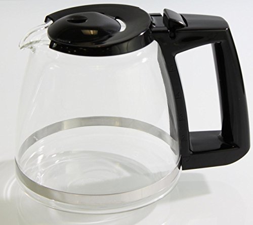 Melitta Cafetera de filtro con jarra de vidrio, Para 5 tazas de café, Single 5, Negro, M720-1/2