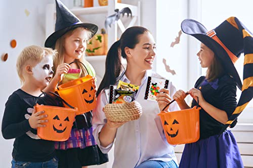 MengH-SHOP Bolsas de Dulces de Halloween Bolsas de Galletas de Celofán Bolsas de Caramelo Autoadhesivas para la Fiesta de Halloween Artesanías Hechas en Casa (4 Estilos) 400 Piezas