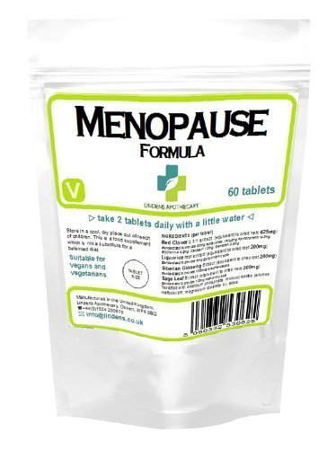 Menopausia Formula, Trébol Rojo, Regaliz, Hoja Salvia