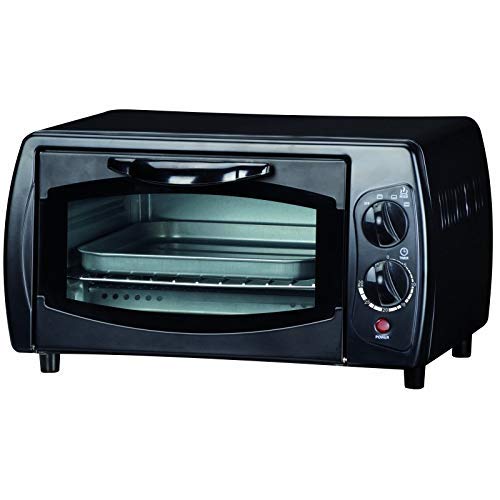 Mesko MS6013 MS-6013 Horno Eléctrico de Sobremesa Cuarzo de 9 litros, Acero Inoxidable, Grill, Temporizador, 1000W, Negro, 23.6 x 27,0 x 20,5