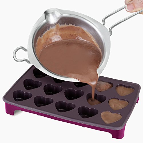 Metaltex Fundidor de Chocolate, Acero Inoxidable