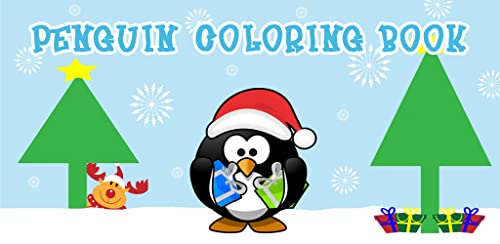 mi pingüino libro para colorear para los niños