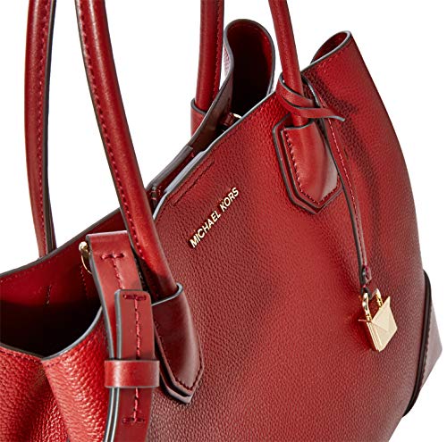 Michael Kors Mercer Gallery Tote, marrón (Brandy), 14 x 24 x 33 cm