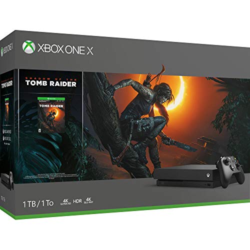 Microsoft Xbox One X - Consola 1TB + Shadow Of The Tomb Raider