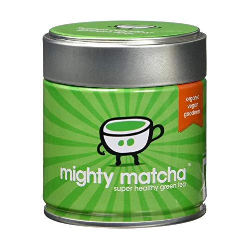 Mighty Matcha Té Verde Matcha Ecológico – Té Matcha Ceremonial 100% Orgánico – Premio de Oro Great Taste – Infusión Natural Quemagrasa - 30g