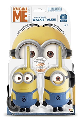 MINIONS- Despicable Me, Walkie Talkie, 29.5 x 19.3 x 7.9 (IMC Toys 375048)