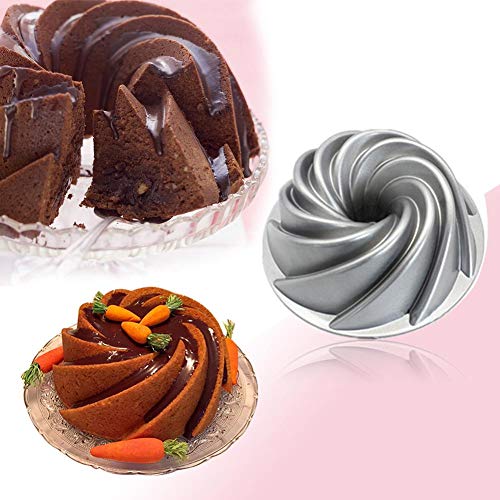 Mirabellini Bundt Pans,Molde de Torta para Suministros de Cocina de Bricolaje