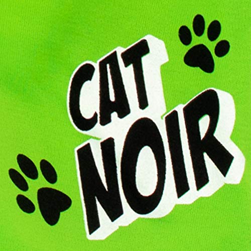 Miraculous Pijamas de Manga Corta para Niños Cat Noir Verde 10-11 Años