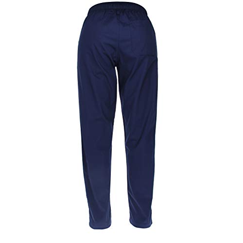 MISEMIYA - PANTALÓN Sanitarios Unisex Cintura ELÁSTICA Uniforme Laboral MÉDICO Enfermera Limpieza Veterinaria SANIDAD HOSTELERÍA- Ref.8314 - XS, Azul Marino