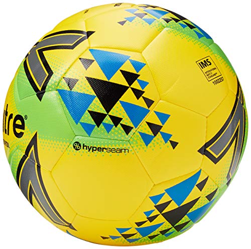 Mitre Ultimatch - Balón de fútbol Sala, Talla 4, Color Amarillo y Verde