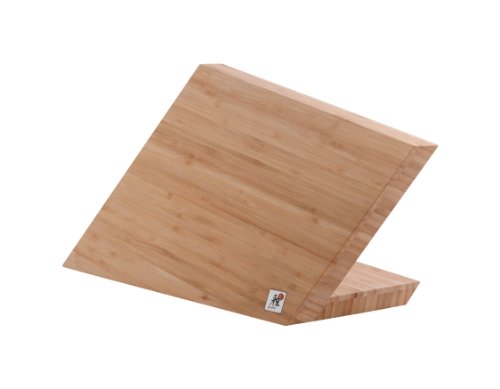 MIYABI 34532-100 - Bloque vacío de Cuchillos en Madera de bambú imantada diseño Oblicuo