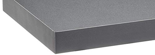 Modul'Home 6RAN790BC - Estantería para Colgar (Tablero DM, 25 x 22,8 x 3,4 cm), Tablero/Madera DM, Gris Oscuro, 25 x 22,8 x 3,4 cm