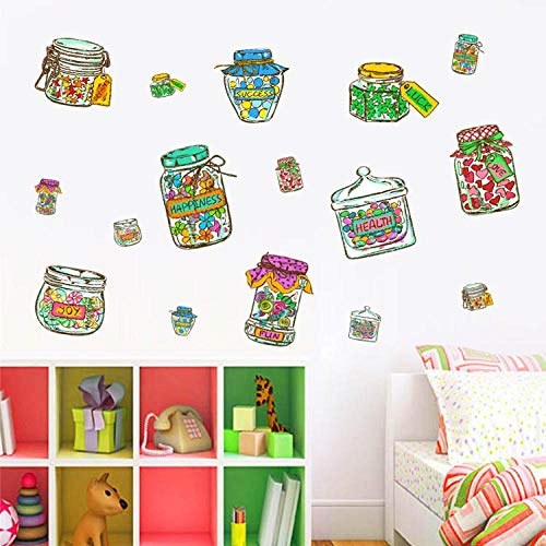 mohanshop Vinilos Decorativos para habitación Infantil Vinilos Decorativos golosinas Vinilos navideños extraíbles