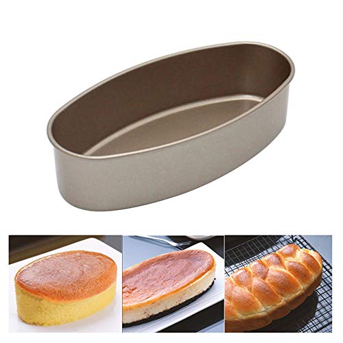 Molde de cocción antiadherente Bandeja Horno Baking antigua temprana tarta de turrón bandeja de pan crujiente de la galleta del copo de nieve oval herramienta de cocina de pastelería Equipo Producción