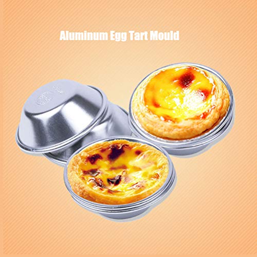 Molde para hornear Pasteis De Nata, molde para tarta de huevo hecho de moldes para panqueques de aluminio moldes para pasteles moldes para pasteles moldes para panqueques, moldes para mini moldes