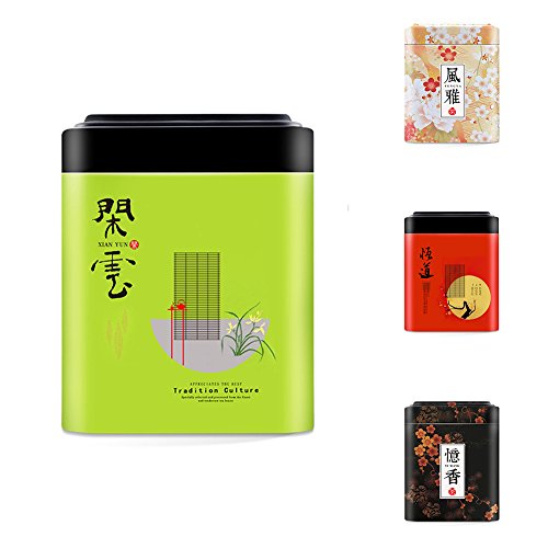 Molde para té, diseño clásico, colorido de latas redondas, caja de dulces, contenedor de té, hojalata, caja de regalo para aperitivos, azúcar, dulces, café Tamaño libre negro