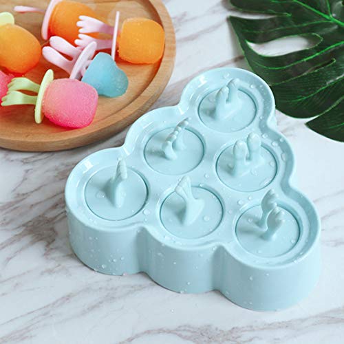 Moldes Helados Silicona, Mini Moldes para Helados Sin BPA, Poleras Helado Bebe, Moldes Polos Niños, Ice Cream Mold, Ice Lolly Moulds, Linda Molde para Hacer Helados Caseros