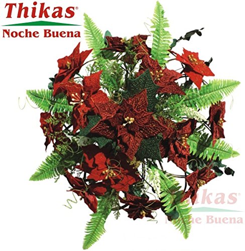 MOLDES PARA FLORES DE TERMOFORMADO THIKAS NAVIDAD (CHASKA) SET DE 4 PARES DE MOLDES