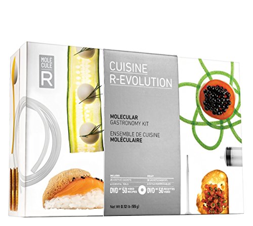 Molecule-R Kit Completo de Gastronomía Molecular + Jeringa Culinaria Profesional ¡DE REGALO!