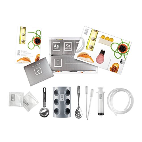 Molecule-R Kit Completo de Gastronomía Molecular + Jeringa Culinaria Profesional ¡DE REGALO!