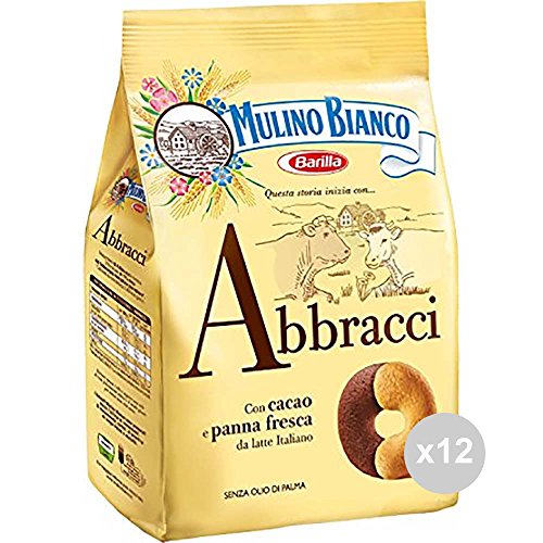 Molino Blanco - Juego de 12 Galletas abrazadas de 350 g para Aperitivos, Multicolor, única