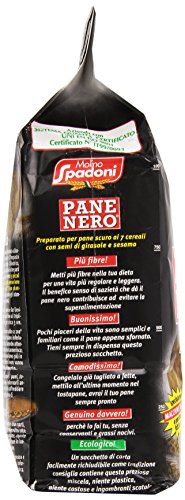 Molino Spadoni Farina 1Kg Pane Nero