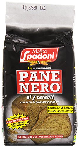 Molino Spadoni Farina 1Kg Pane Nero