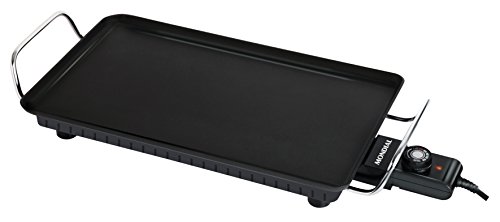 Mondial Family Plancha, Parrilla, 2500 W, Acero Inoxidable, Negro