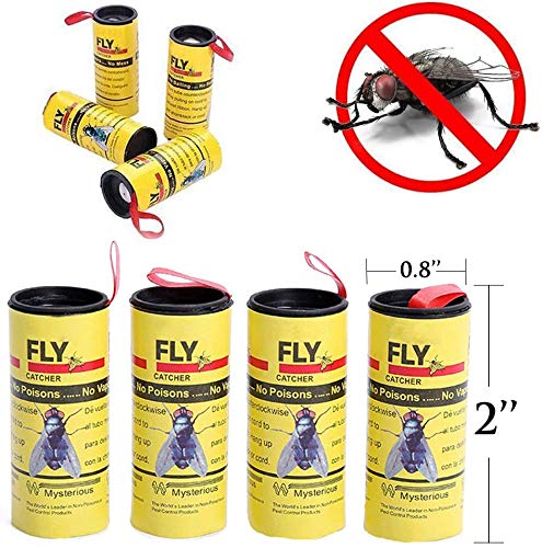 Mosca Atrapasueños Ruedas BESTZY 32PCS Trampa Atrapamoscas para Moscas Trampa Moscas Atrapa Mosquitera Fly Control Trap para Mosquitos - Interiores o Exteriores