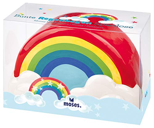 Moses 30552 - Hucha Infantil, diseño de Cerdo arcoíris