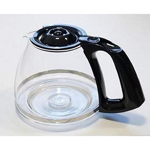 Moulinex FH900401 Jarra de 15 tazas, De cristal, 200 x 200 x 160 mm, Transparente/negro