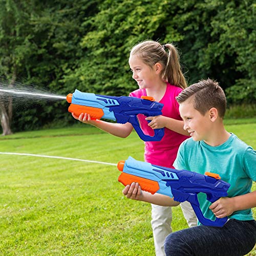 MOZOOSON Pistola de Agua de Juguete para Niñas de Niños, Potente Chorro de Agua con un Alcance Largo 33ft, Water Pistol Gun para Batalla de Agua, Fiestas de Verano al Aire Libre, Capacidad de 750ml