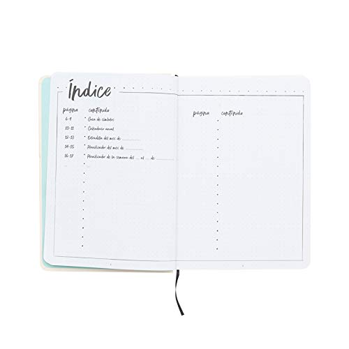 Mr. Wonderful Agenda Bullet Atemporal-Ideas, Trazos y planazos, Multicolor, 0