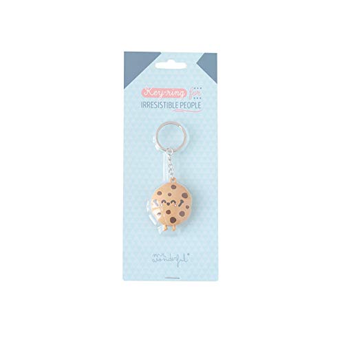 Mr. Wonderful Llavero Galleta para Personas irresistibles (Eng), Multicolor, 6x7 cm