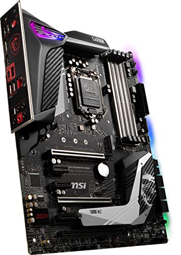 MSI MPG Z390 GAMING PRO CARBON Performance - Placa base (LGA 1151, Twin Turbo M.2, Mystic Light RGB LED, 3 x PCI-E x16, Core Boost, M.2 SHIELD FROZR, 5 x USB 3.1 Gen2, Audio Boost 4)