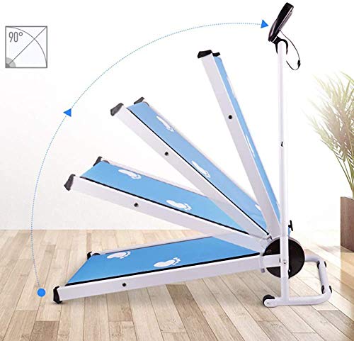 Mu Xin Cintas de Correr máquina de Correr mecánica Equipo de Ejercicios Cinta de Correr Plegable Mini máquina de Caminar para el hogar Cinta de Correr mecánica portátil con Rodillo