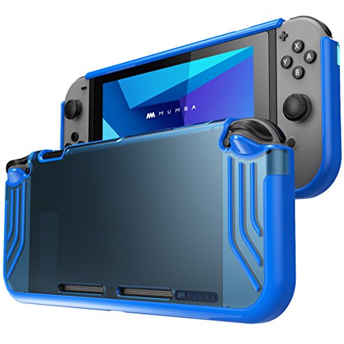 Mumba Funda para Switch [Slimfit Series] Carcasa Delgada Funda de Agarre para Switch (Azul)