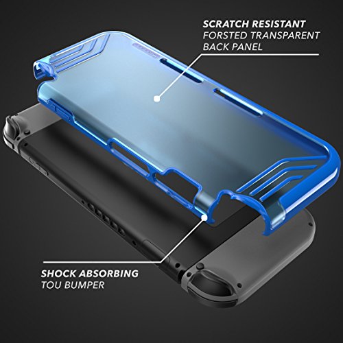 Mumba Funda para Switch [Slimfit Series] Carcasa Delgada Funda de Agarre para Switch (Azul)