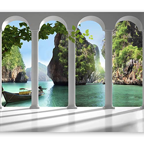 murando Fotomurales 300x210 cm XXL Papel pintado tejido no tejido Decoración de Pared decorativos Murales moderna de Diseno Fotográfico - Naturaleza Paisaje Mar 10110903-13