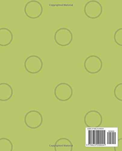 My Cookbook (green cover): A Blank notebook to write and fill with your recipes