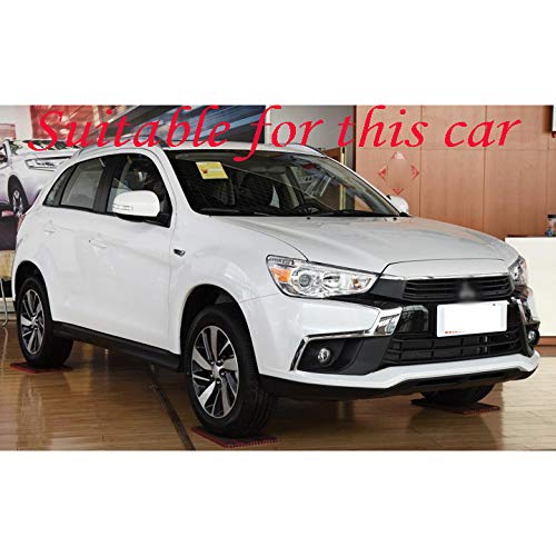 MYlnb Para Mitsubishi ASX 2010-2018, Visera Exterior de plástico, Cortinas de ventilación, Deflector de protección contra la Lluvia y el Sol, 4 Piezas