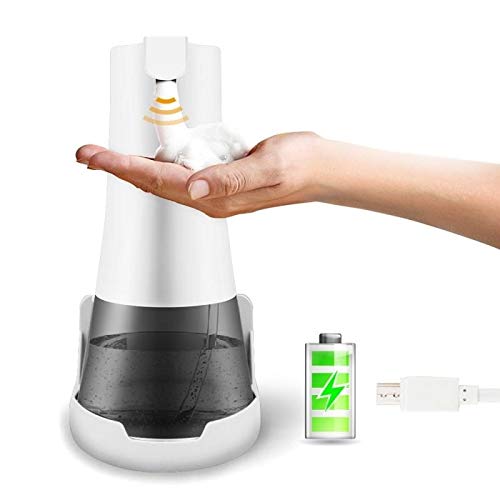 N / A Dispensador de jabón 350ml Completamente automática de Espuma Lavado de Manos Intelligent Device inducción bacteriostática dispensador de jabón de Carga USB