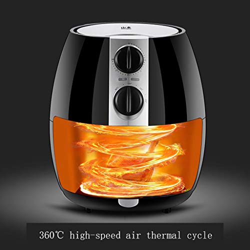 N / A Freidora De Aire SHANBEN 4.5L 1400W, Puede Ajustar La Temperatura Durante 30 Minutos Durante Mucho Tiempo, Darse Cuenta De Una Cocción Saludable Sin Aceite