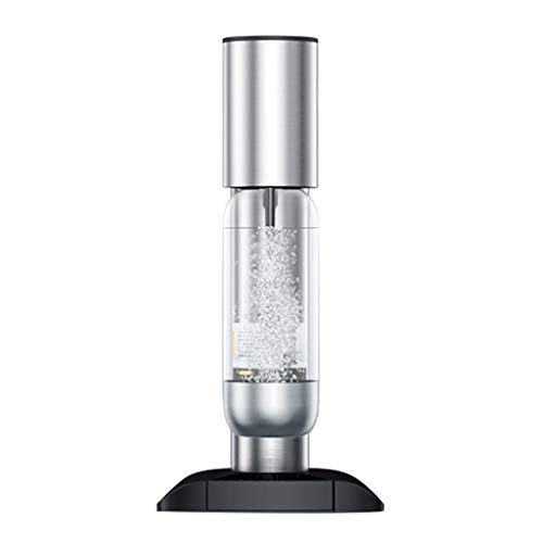 N / A Máquina de Bebidas Gaseosas Comerciales One Touch Sparkling Water Maker Máquina de Agua Carbonatada con Botella de 1 Litro, Bebida de Jugo de Carbonatos