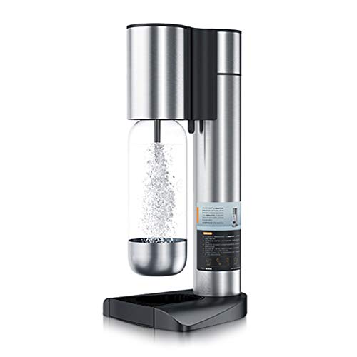 N / A Máquina de Bebidas Gaseosas Comerciales One Touch Sparkling Water Maker Máquina de Agua Carbonatada con Botella de 1 Litro, Bebida de Jugo de Carbonatos