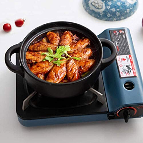 NA MMCJQ Resistencia Mano Horno Wok Sopa de Olla sartén Simple Fresco del hogar de Alta Temperatura for Horno Pintado cerámica doméstica Carbón Gas