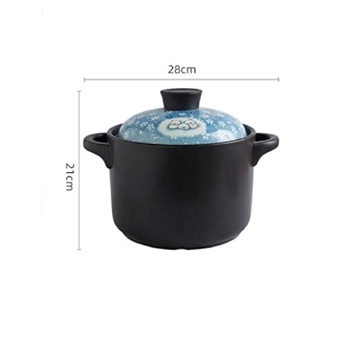 NA MMCJQ Resistencia Mano Horno Wok Sopa de Olla sartén Simple Fresco del hogar de Alta Temperatura for Horno Pintado cerámica doméstica Carbón Gas